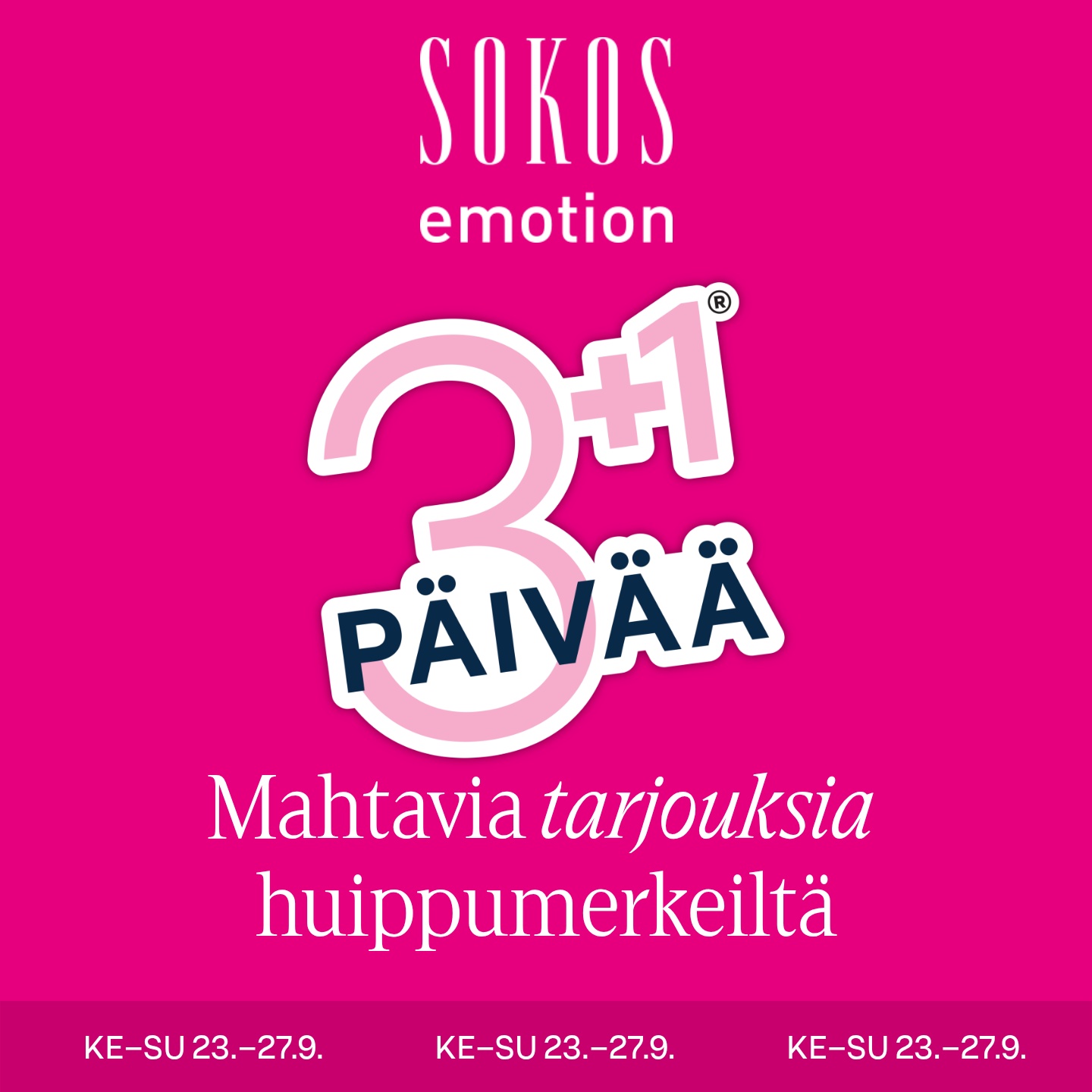 3+1-päivää Emotion