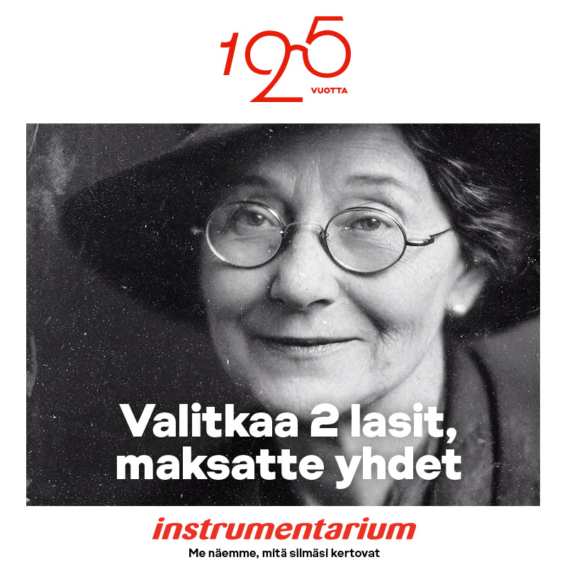 2 KAKKULAT YHDEN HINNALLA Instrumentarium