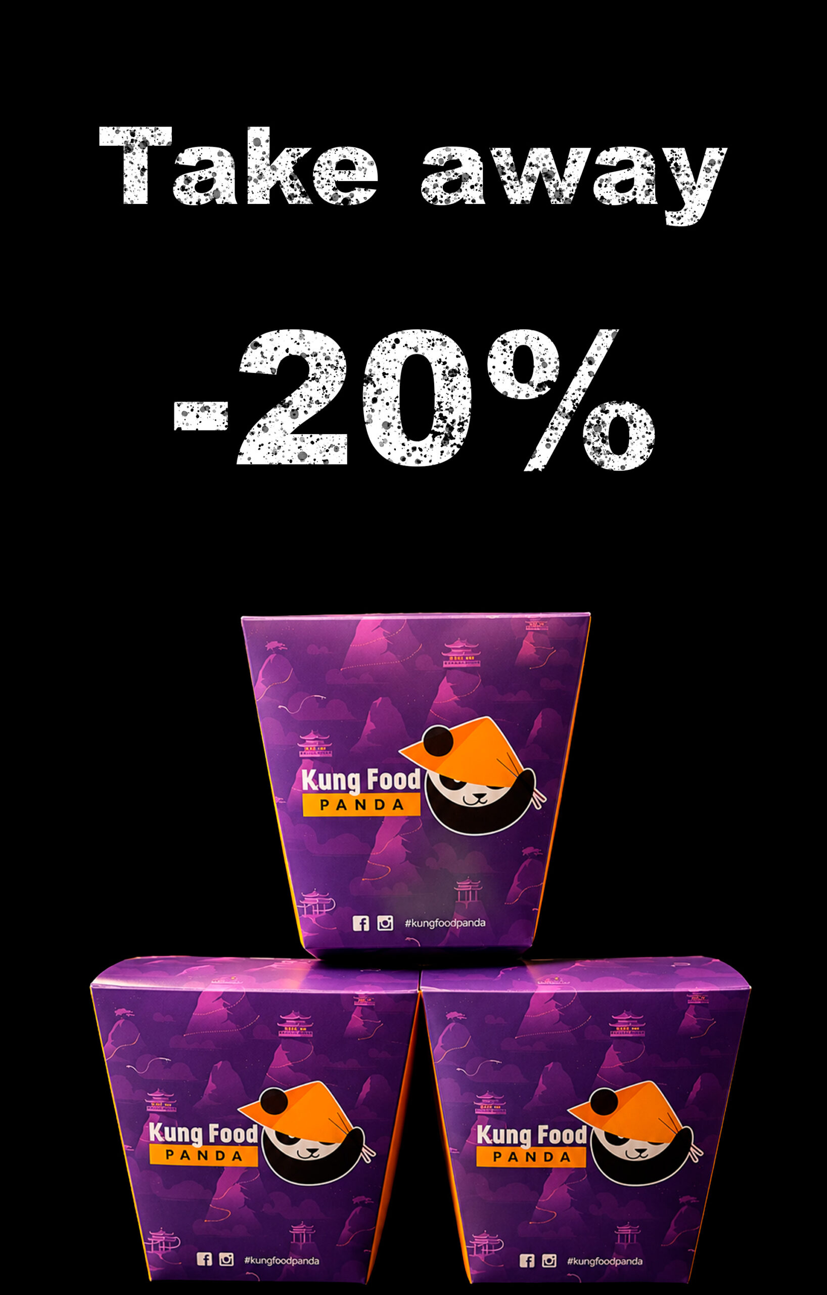 Take Away -20% Kung Food Panda