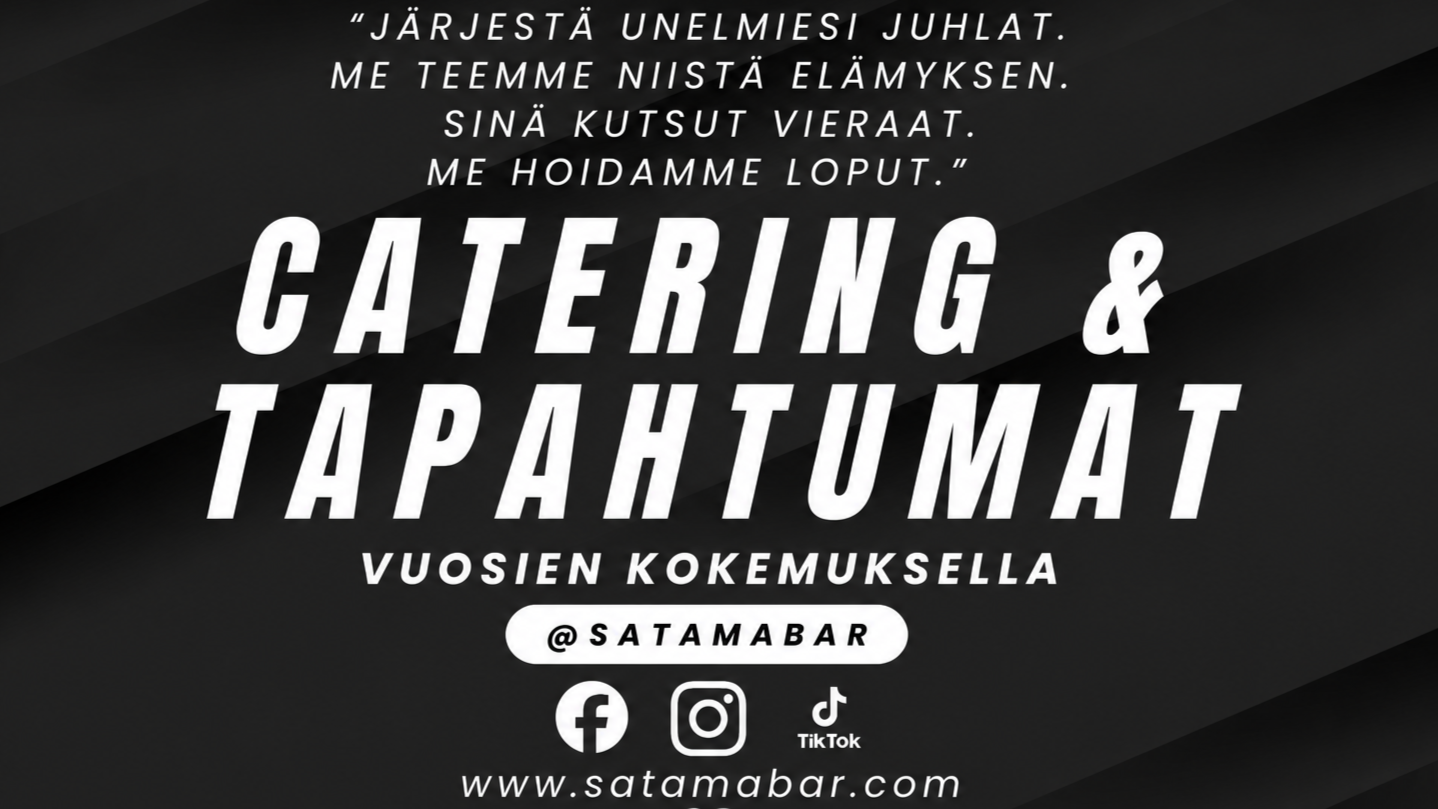 Sataman Catering-palvelut -15% Satama Beerhouse
